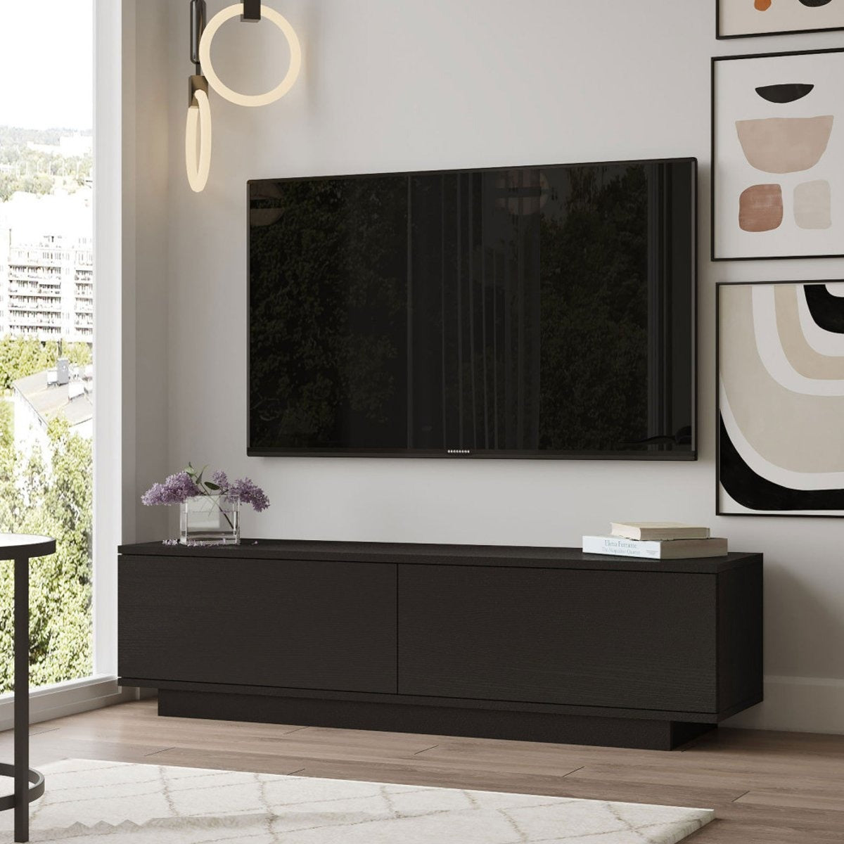 TV Meubel met 2 deuren op plint