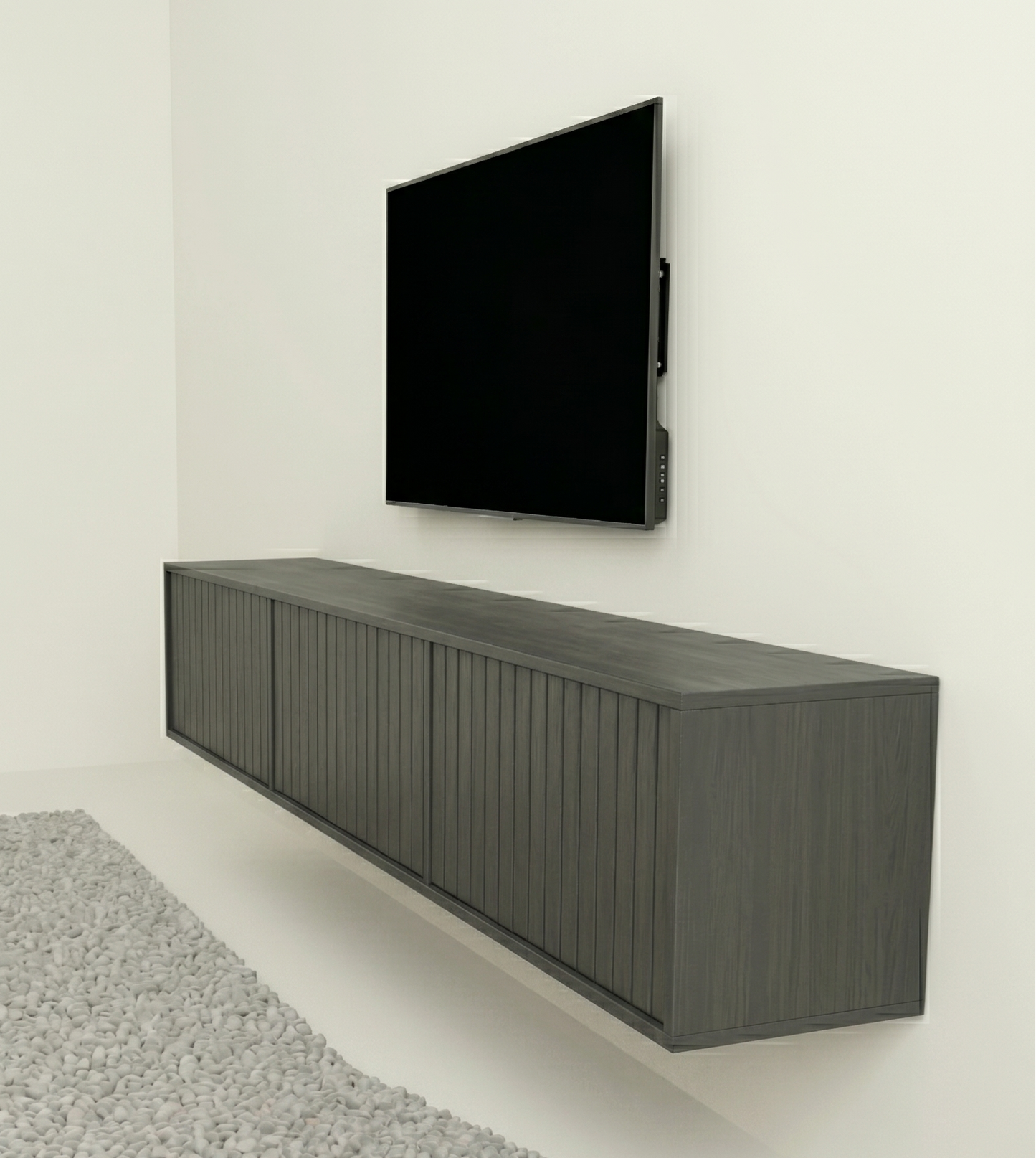 TV Meubel - Beukenhout - 3 klepdeuren - Push to Open - ART 9010