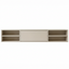 Zwevende TV Meubel - Beukenhout - Push-to-open - 1 klepdeur - midden vak- Beige | Zwart | Wit | Donkerbruin
