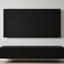 Hardhouten TV Meubel 3 deuren - Met Wandplaat - Compleet set