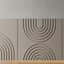 Zwevende TV Meubel - Japandi patroon - Push-to-open - 3 klepdeuren - Beige | Zwart | Wit |
