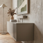 Zwevende TV Meubel - Push-to-open kliksysteem - 3 klepdeuren - Beige | Zwart | Wit |