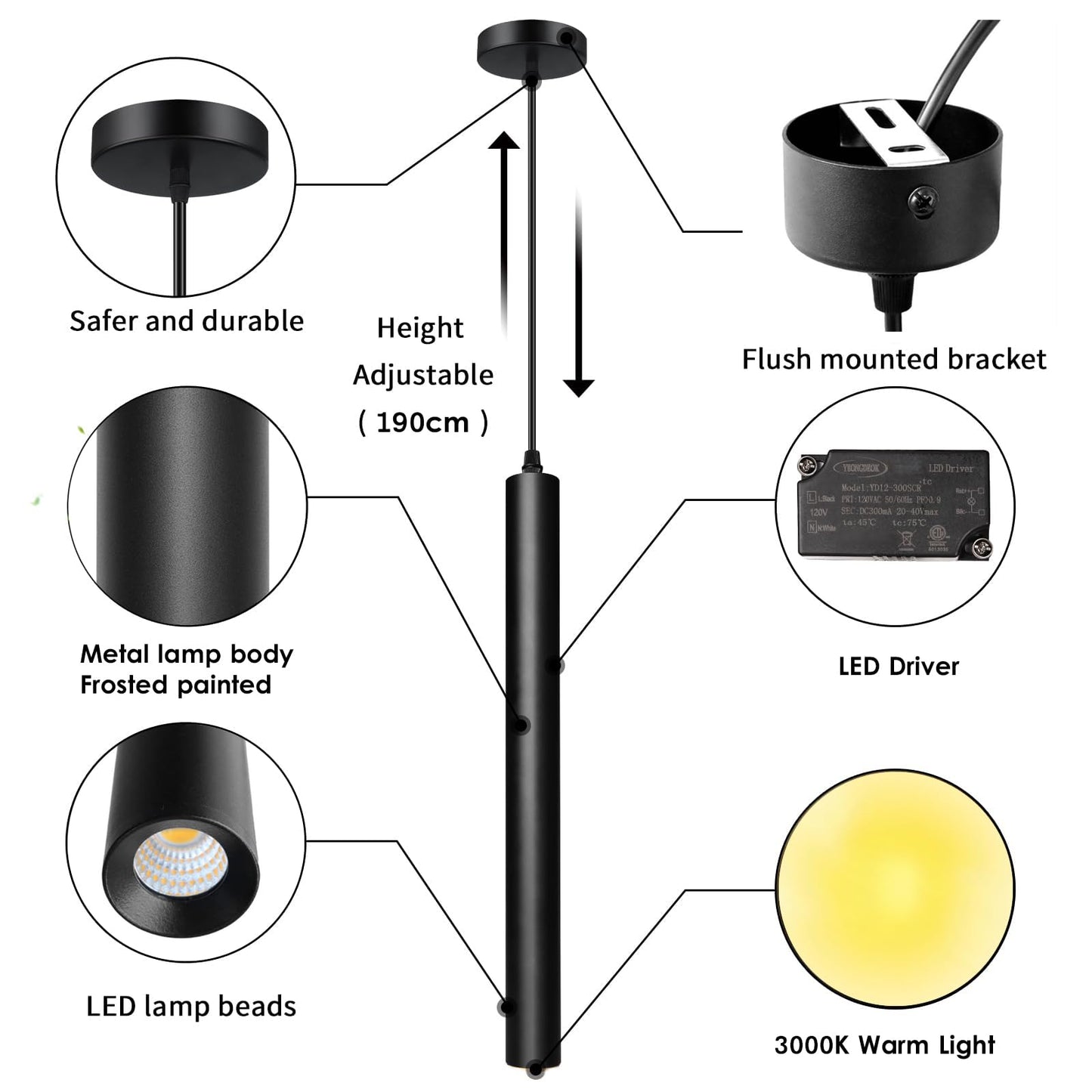 ACMHNC LED Hanglamp