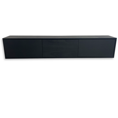 TV Meubel Zwart Beuken 3 deuren