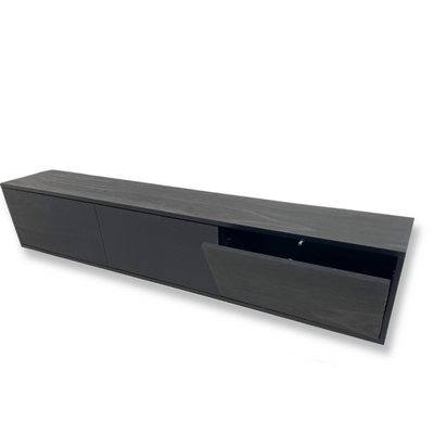 TV Meubel Zwart Beuken 3 deuren