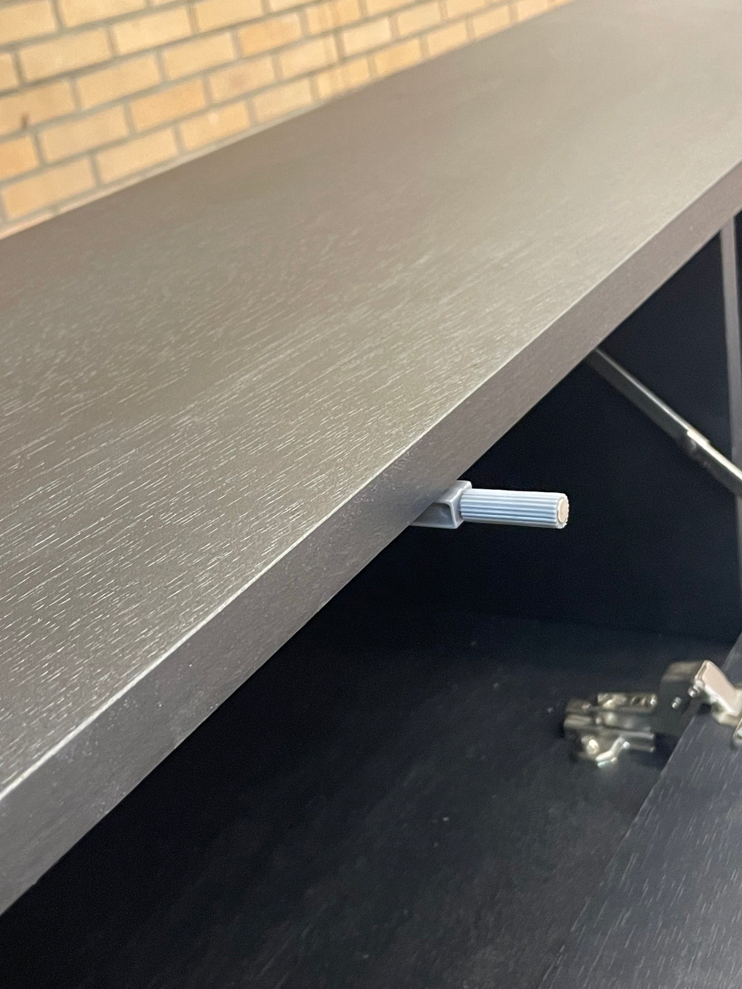 Hardhout TV Meubel - 3 soft-close deuren - Push-to-Open Kliksysteem